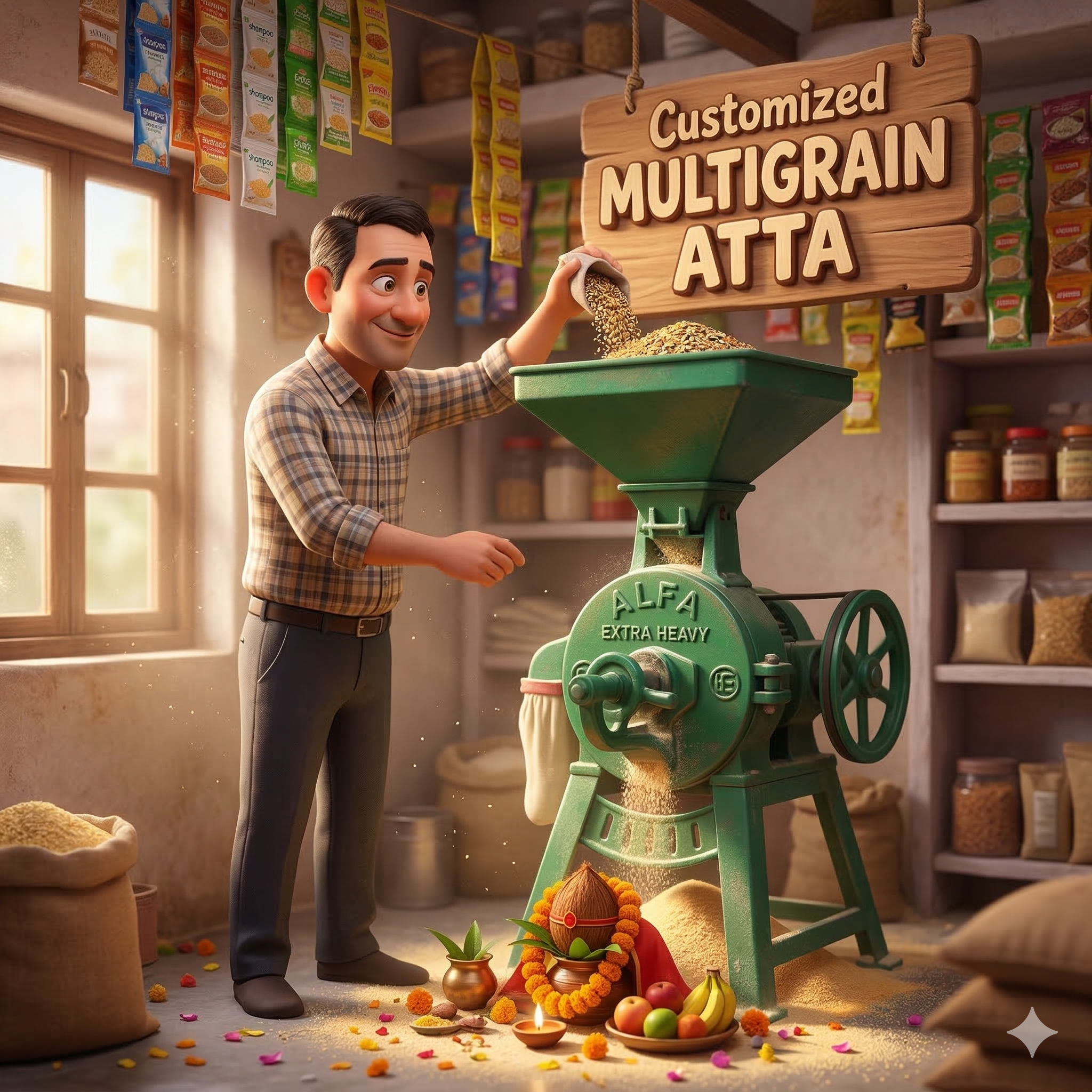 Customized Multigrain Atta Blends