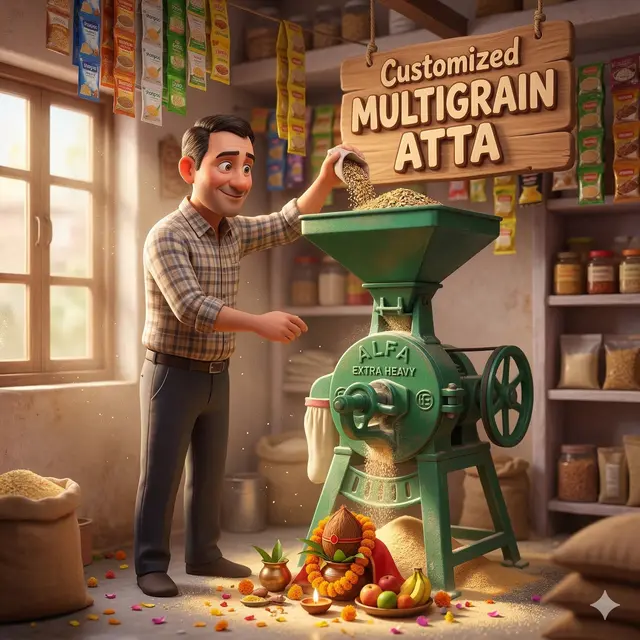 Customized Multigrain Atta Blends